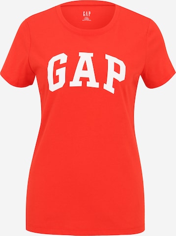 T-shirt 'CLASSIC' Gap Tall en rouge : devant