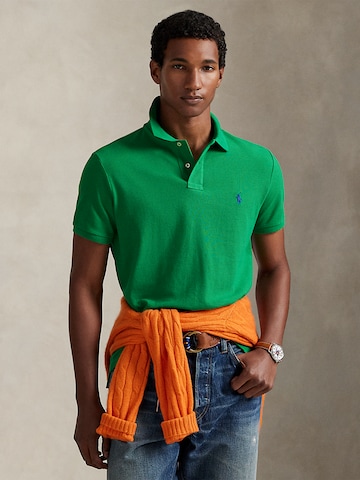 T-Shirt Polo Ralph Lauren en vert : devant