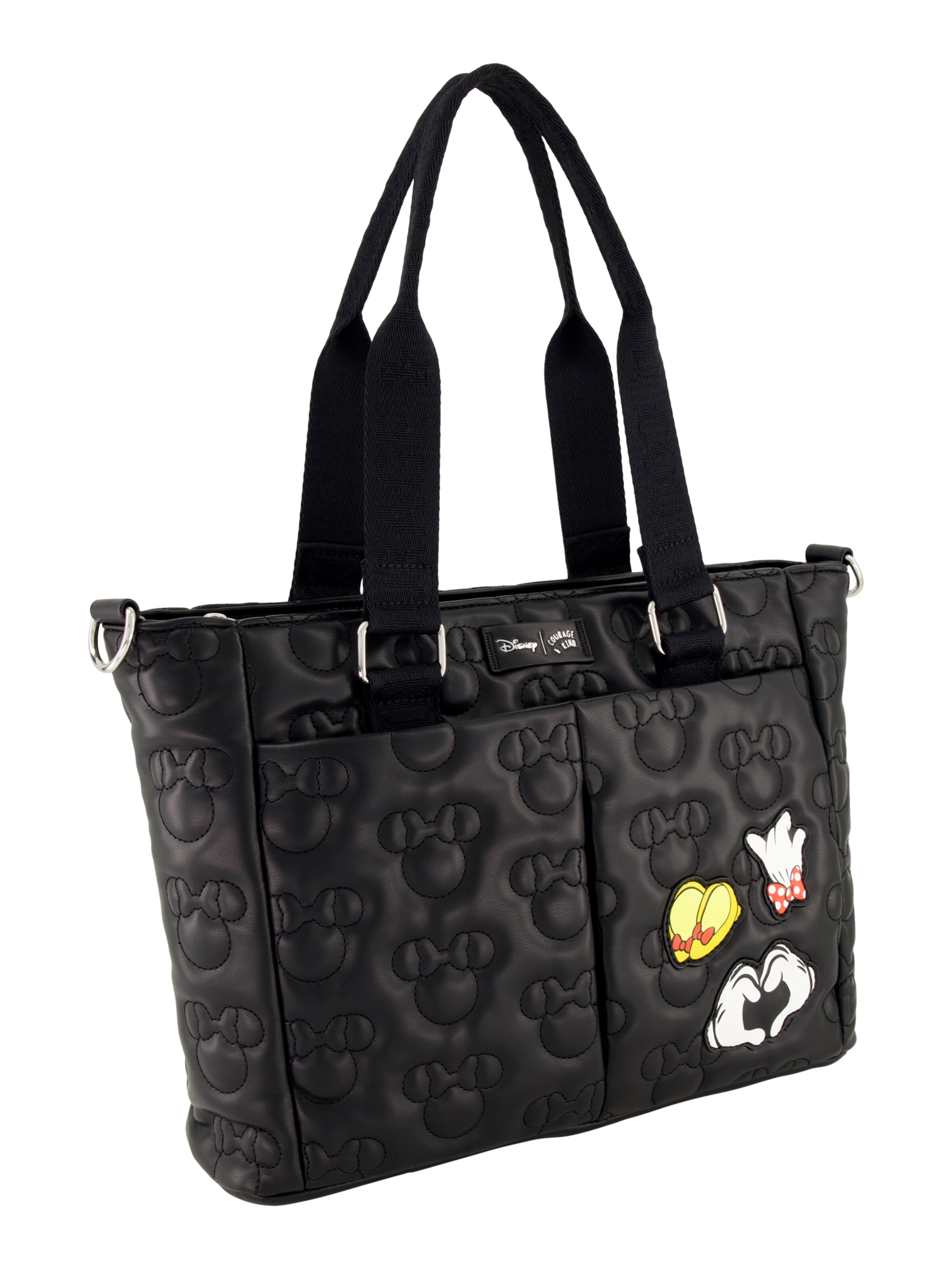 DISNEY Torba 'Minnie-Maus' | črna barva
