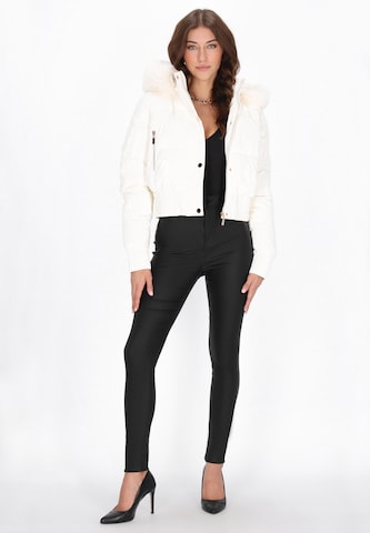 Veste d’hiver faina en blanc