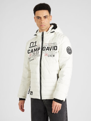 CAMP DAVID Winter jacket in Beige: front