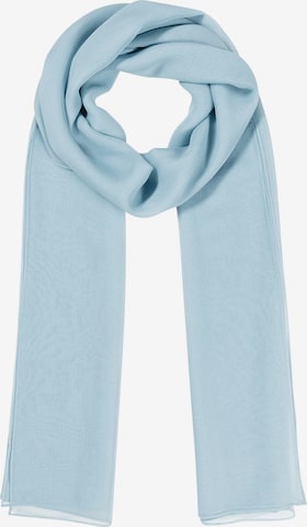 Roeckl Scarf 'Classic Georgette' in Blue: front