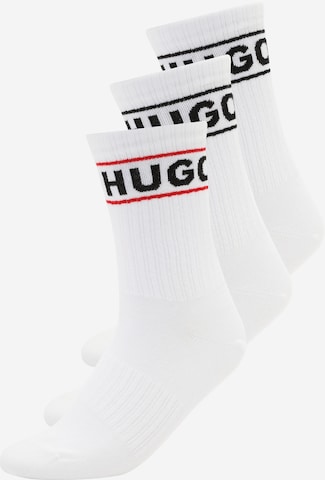 HUGO Red Sokken in Wit: voorkant