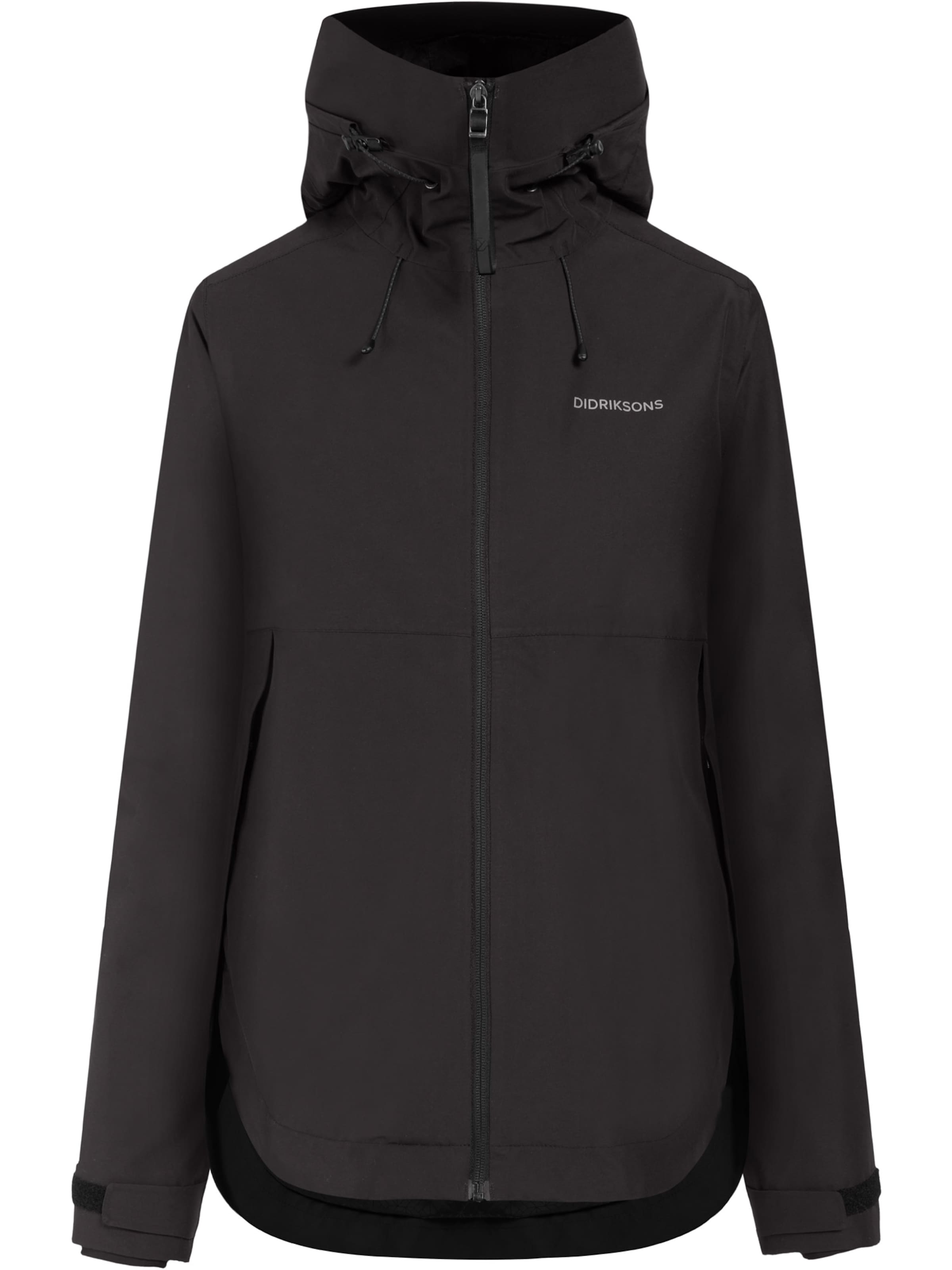 Didriksons Outdoor jacket 'JENNIE' in Black: front