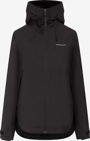 Veste outdoor 'JENNIE' Didriksons en noir : devant