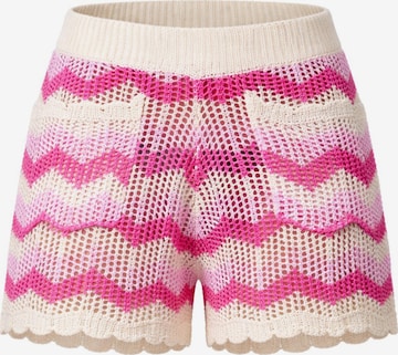 regular Pantaloni di South Beach in rosa: frontale
