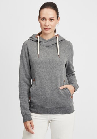 Oxmo Sweatshirt 'Vicky' in Grijs: voorkant