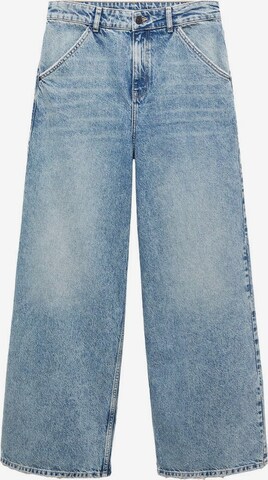 MANGO Wide Leg Jeans 'blake' in Blau: predná strana