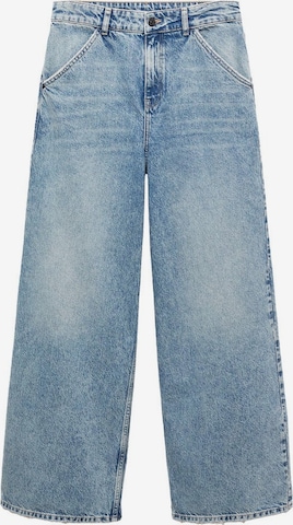 MANGO Wide leg Jeans 'blake' in Blue: front