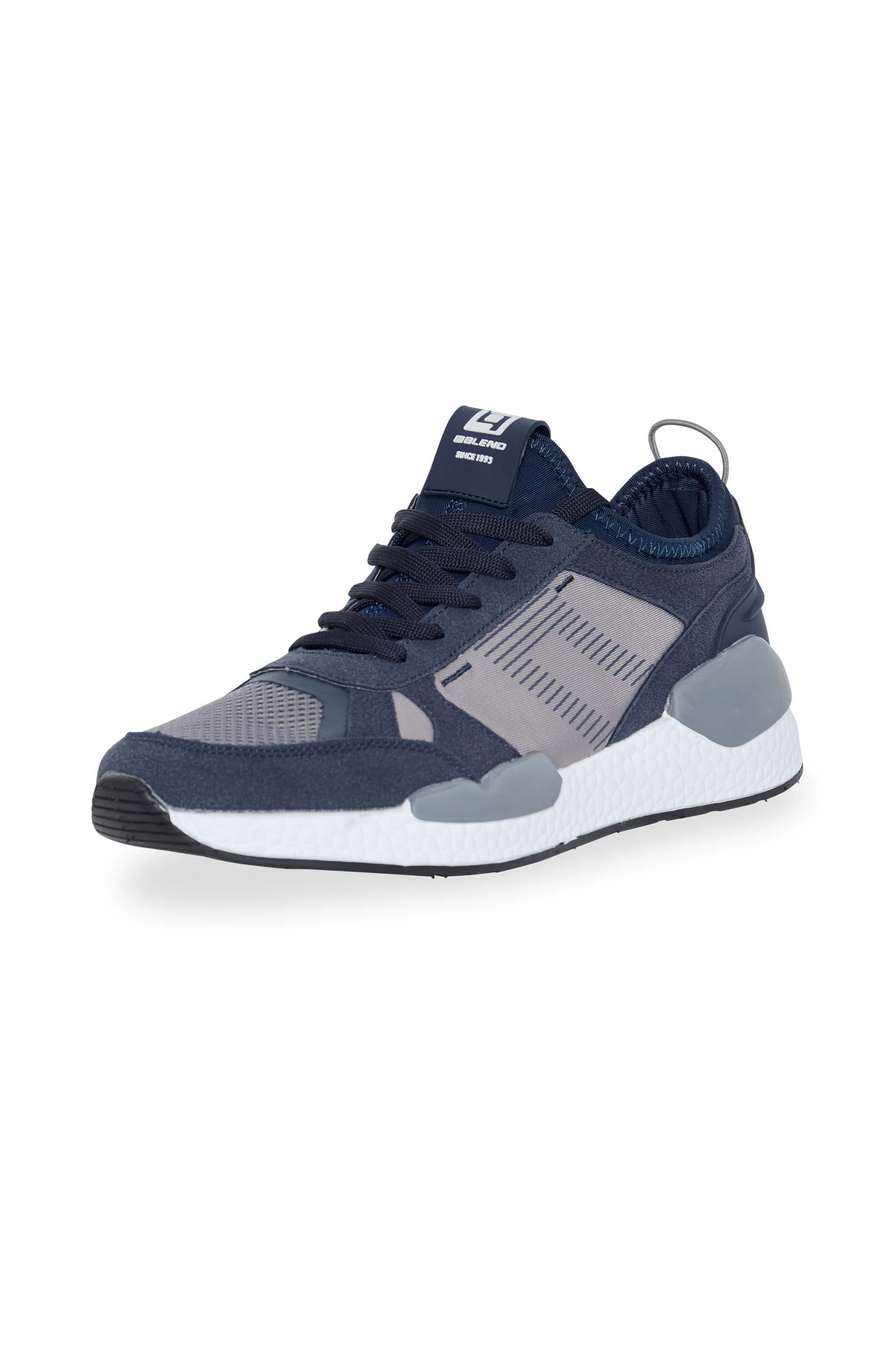 BLEND Platform trainers in Blue: front