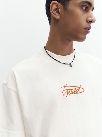 Pull&Bear Shirt 'STWD' in White