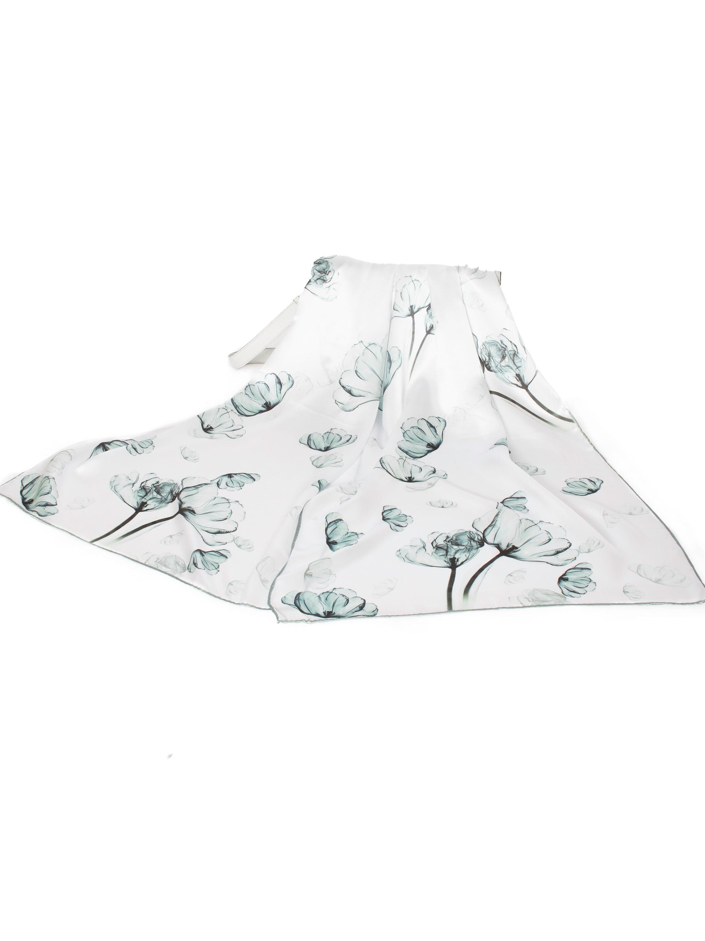 Foulard 'Seidenschal Mohn' MayTree en vert