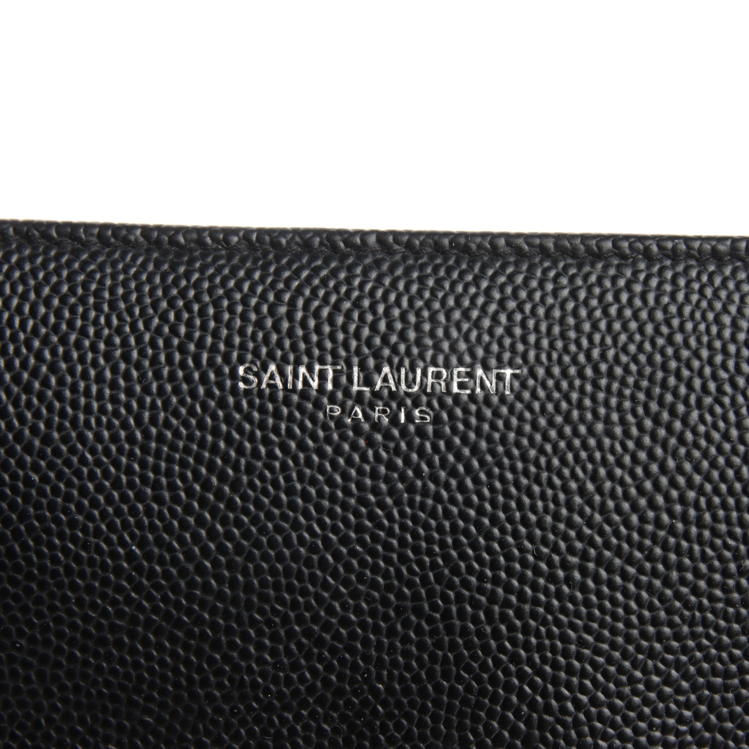 Saint Laurent Small Leather Goods in One size in Black