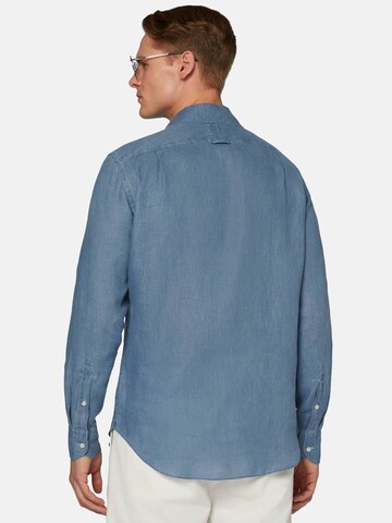 Boggi Milano Regular Fit Hemd in Blau