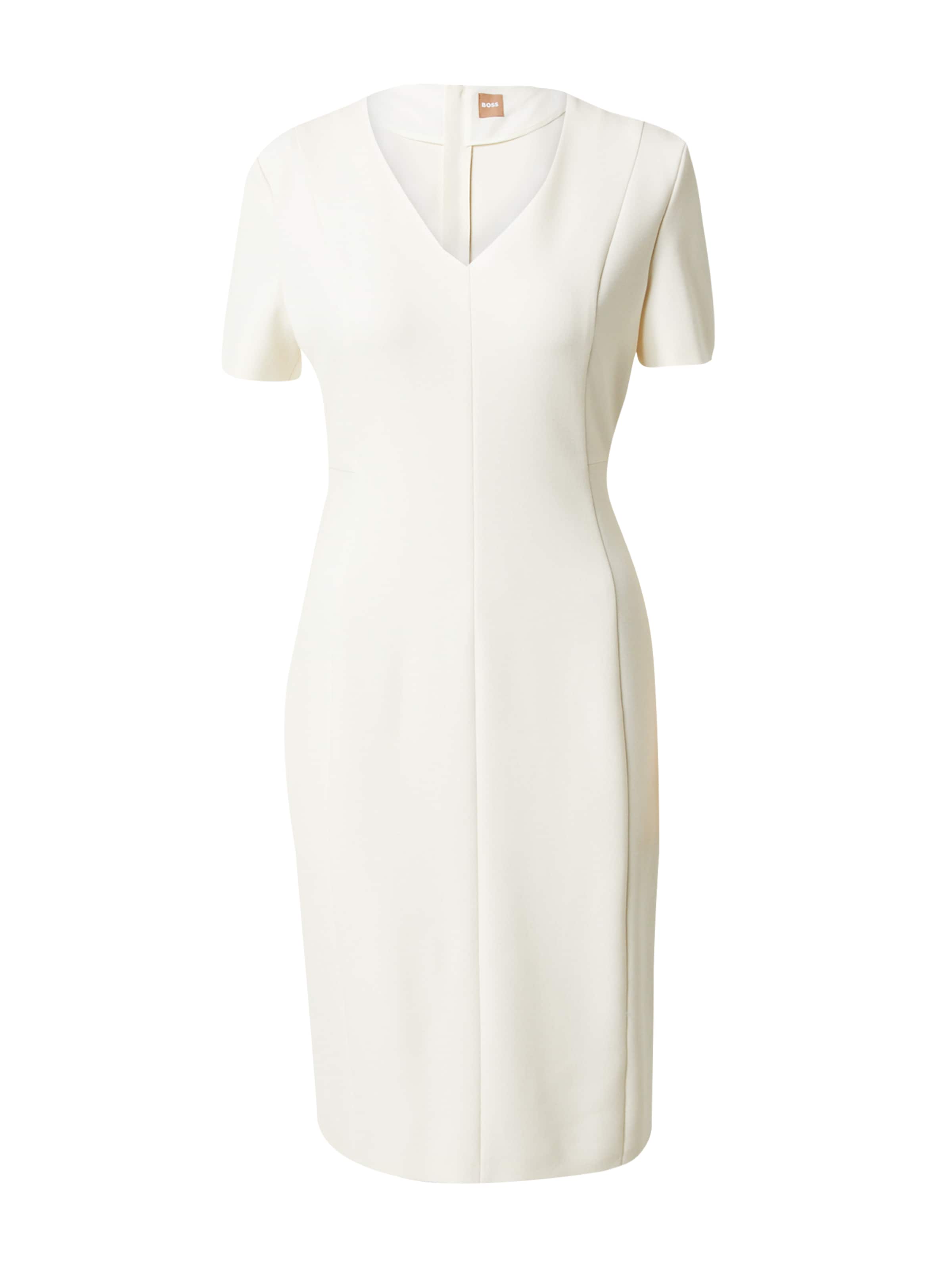 BOSS Платье 'DAMAISA' в Белый: спереди