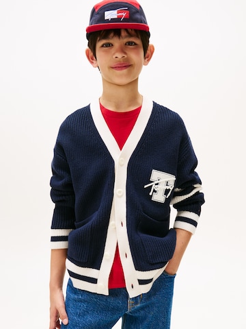 Cardigan 'VARSITY' TOMMY HILFIGER en bleu : devant