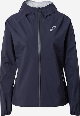 PYUA Outdoorjas in Blauw: voorkant