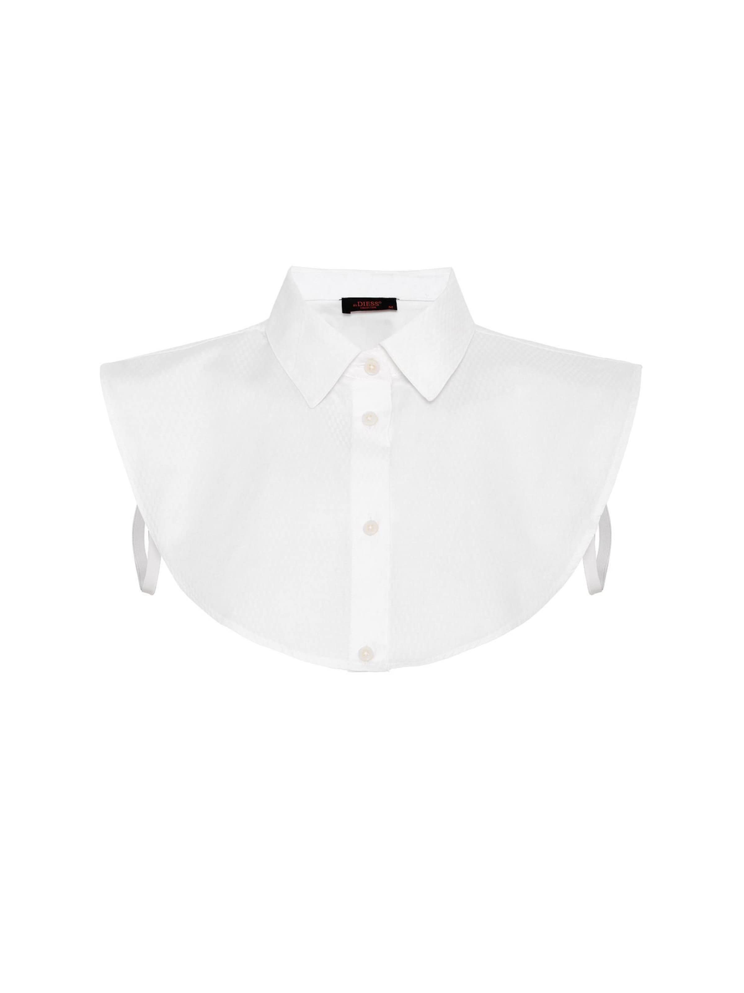 By Diess Collection Kragen in Weiß: Vorderseite