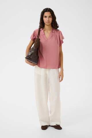 SOAKED IN LUXURY Blouse 'SLAria' in Roze