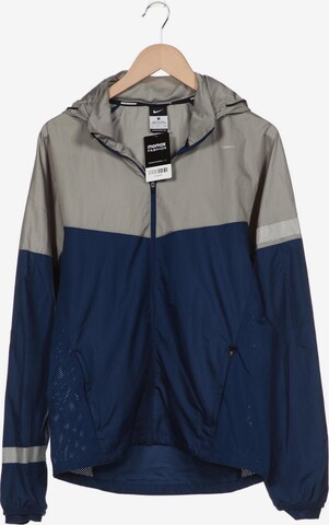 NIKE Jacket & Coat in S in Blue: front