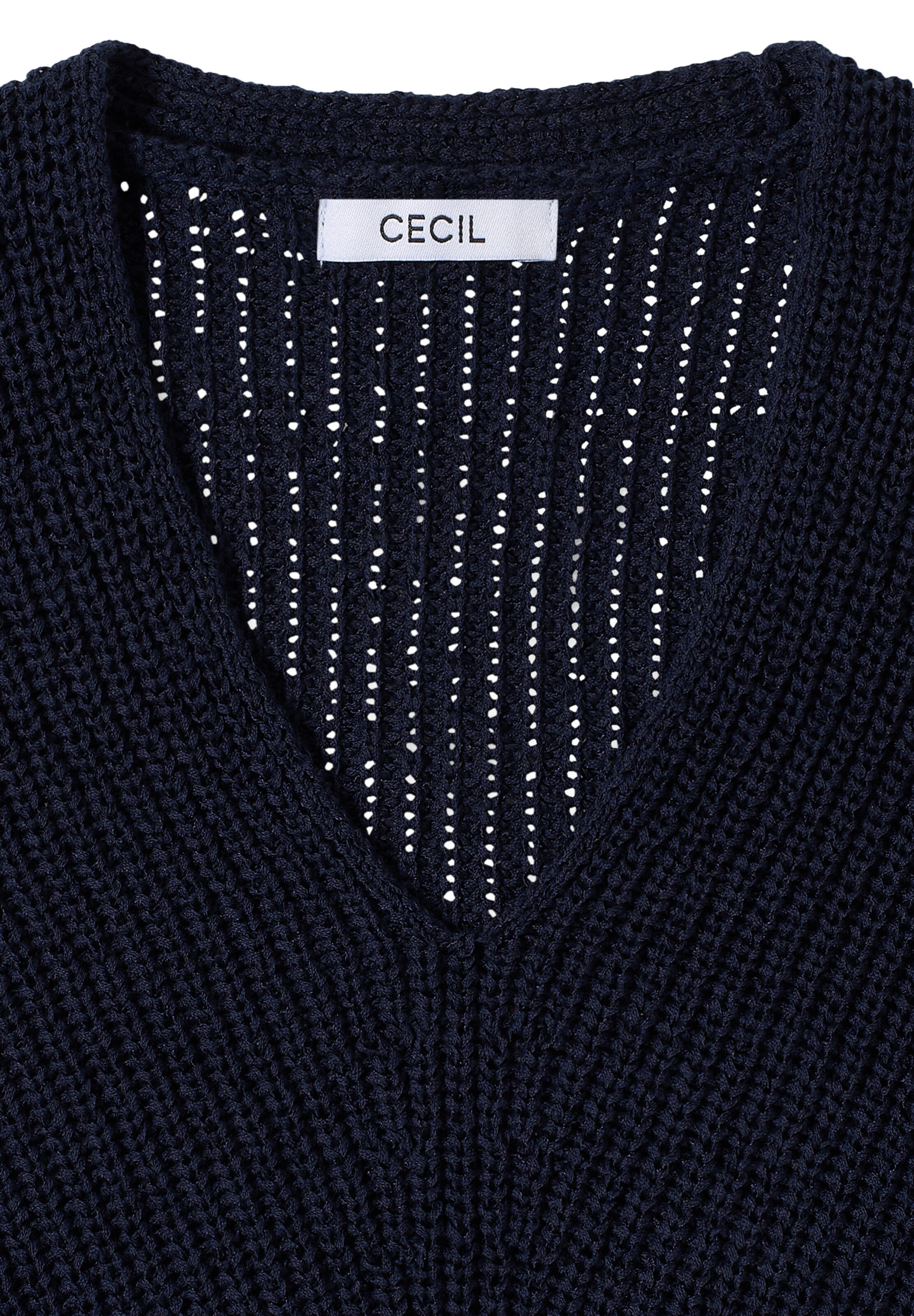 CECIL Pullover in Blau
