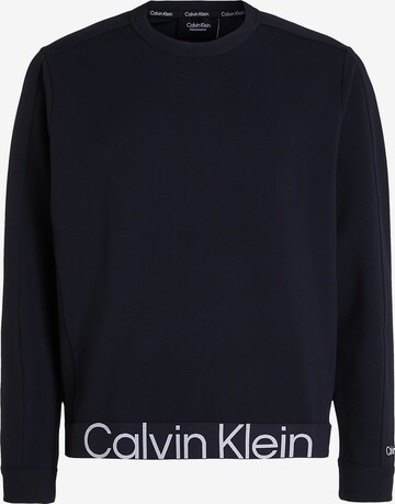 Calvin Klein Sport Athletic Sweatshirt in Black: front