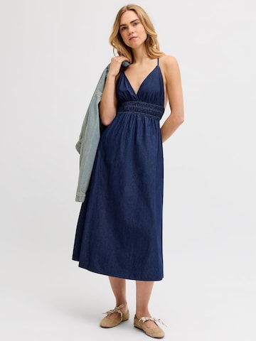 JJXX Zomerjurk 'DEBBY' in Blauw: voorkant