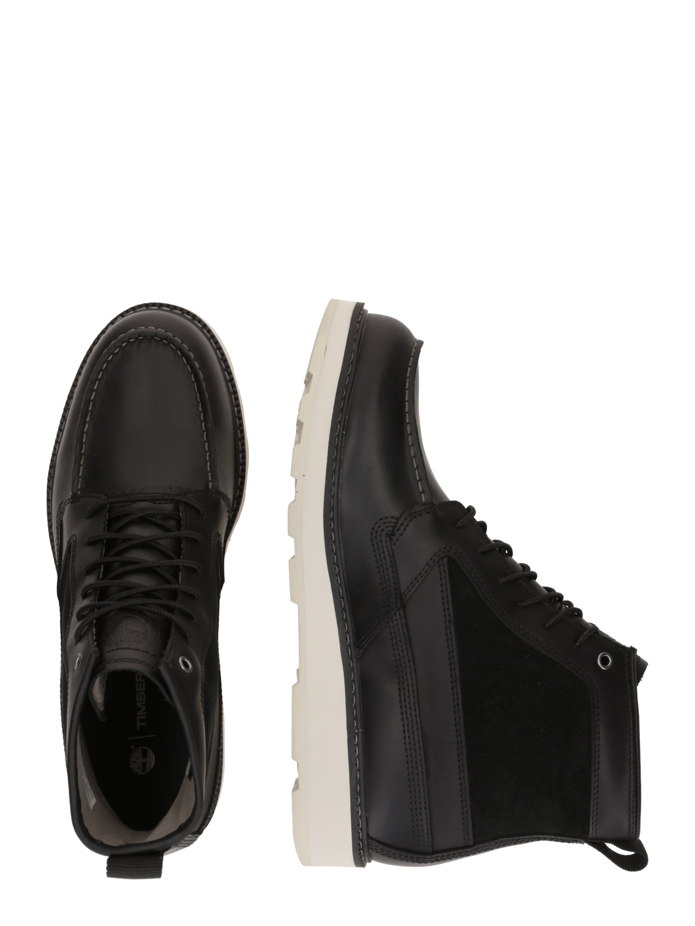 TIMBERLAND Schnürboots in Schwarz