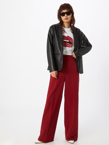 ONLY Shirt 'Lips' in Wit