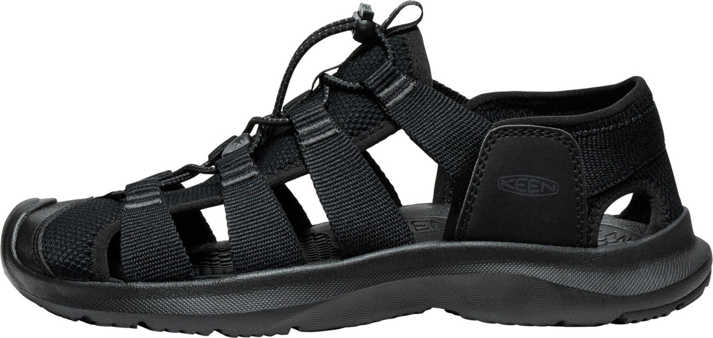 KEEN Outdoorsandale in Schwarz