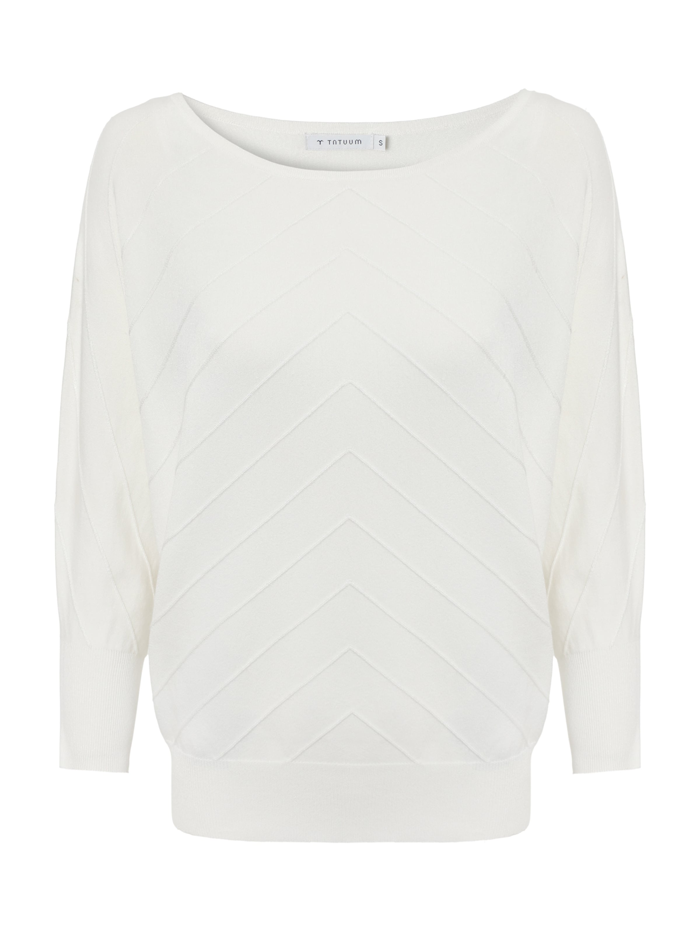 TATUUM Μπλούζα φούτερ 'MIYA' σε λευκό: μπροστά