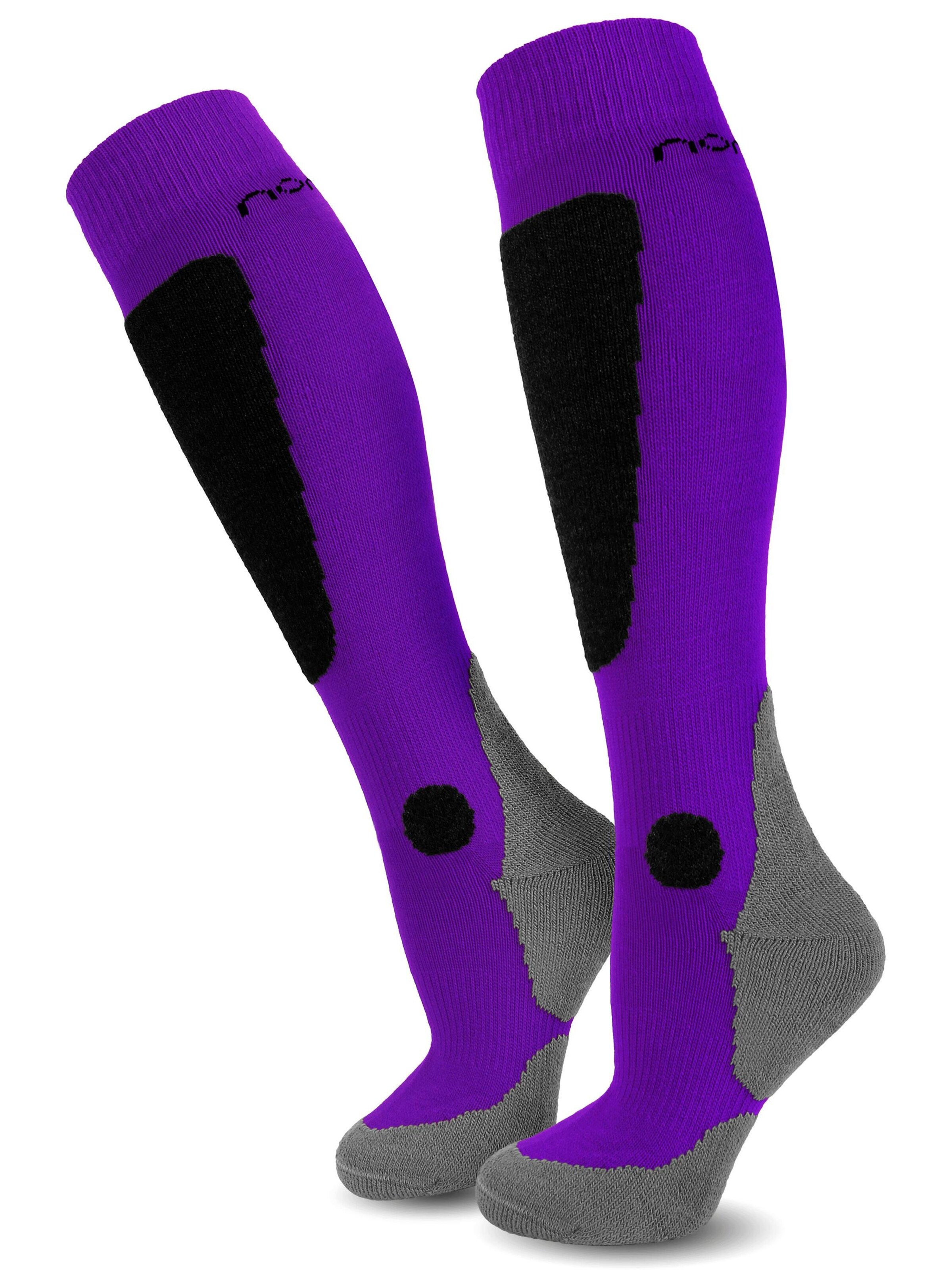 normani Sports socks in Purple: front