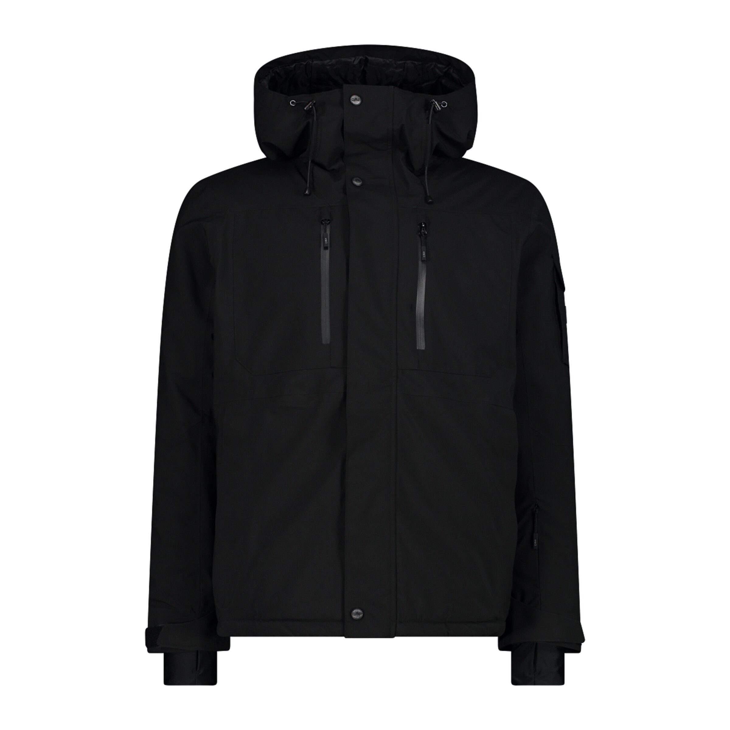 CMP Athletic Jacket in Black: front