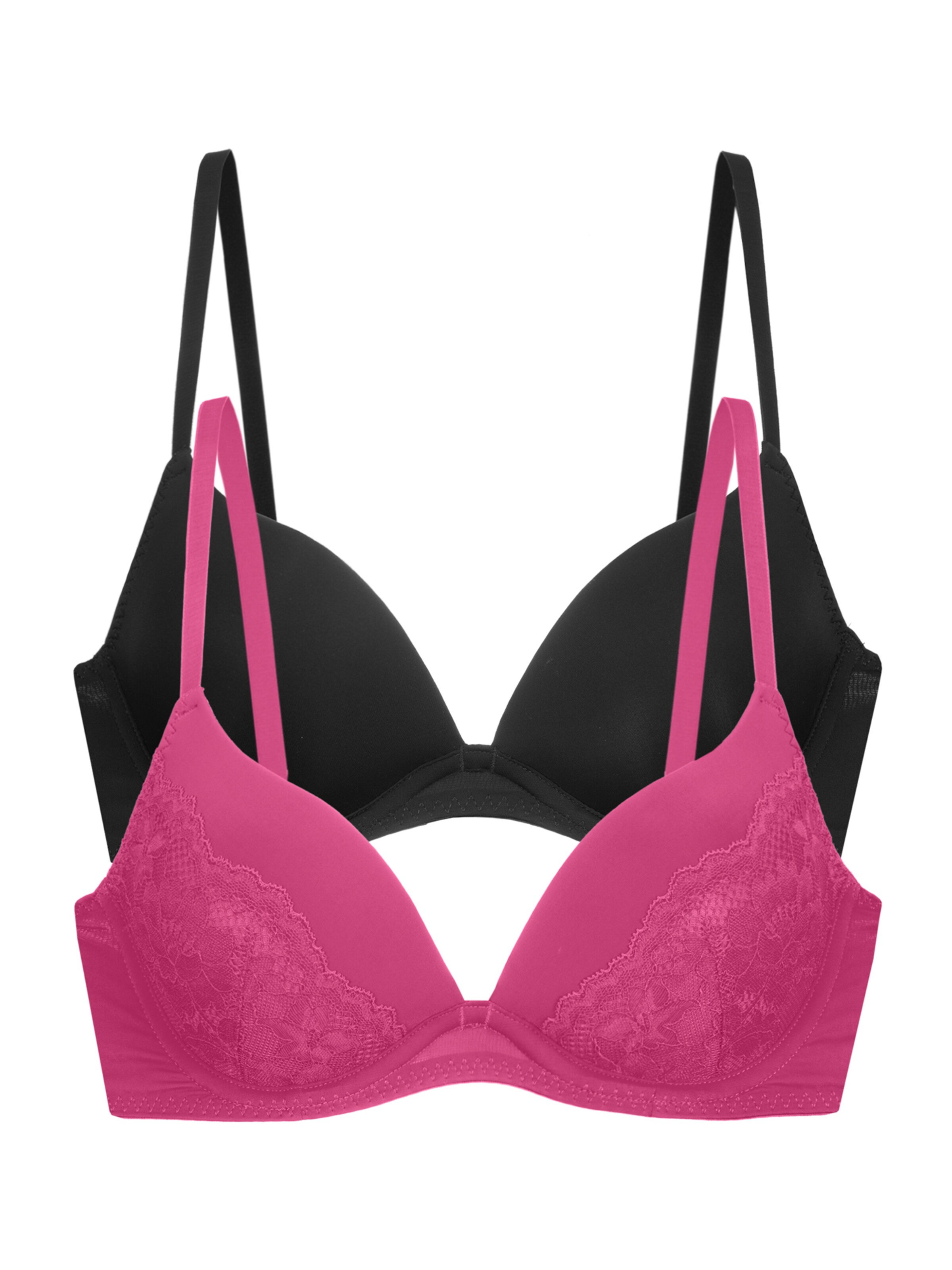 Dorina Push-up Σουτιέν 'Willa' σε ροζ: μπροστά