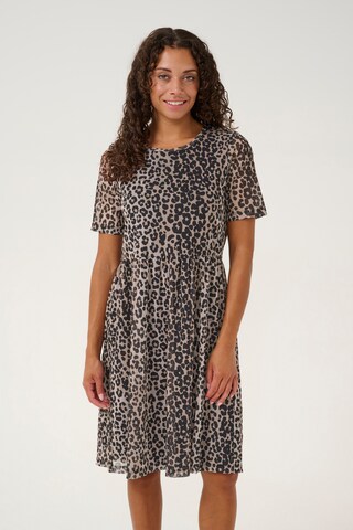 CULTURE Jurk 'CUMelida' in Beige: voorkant