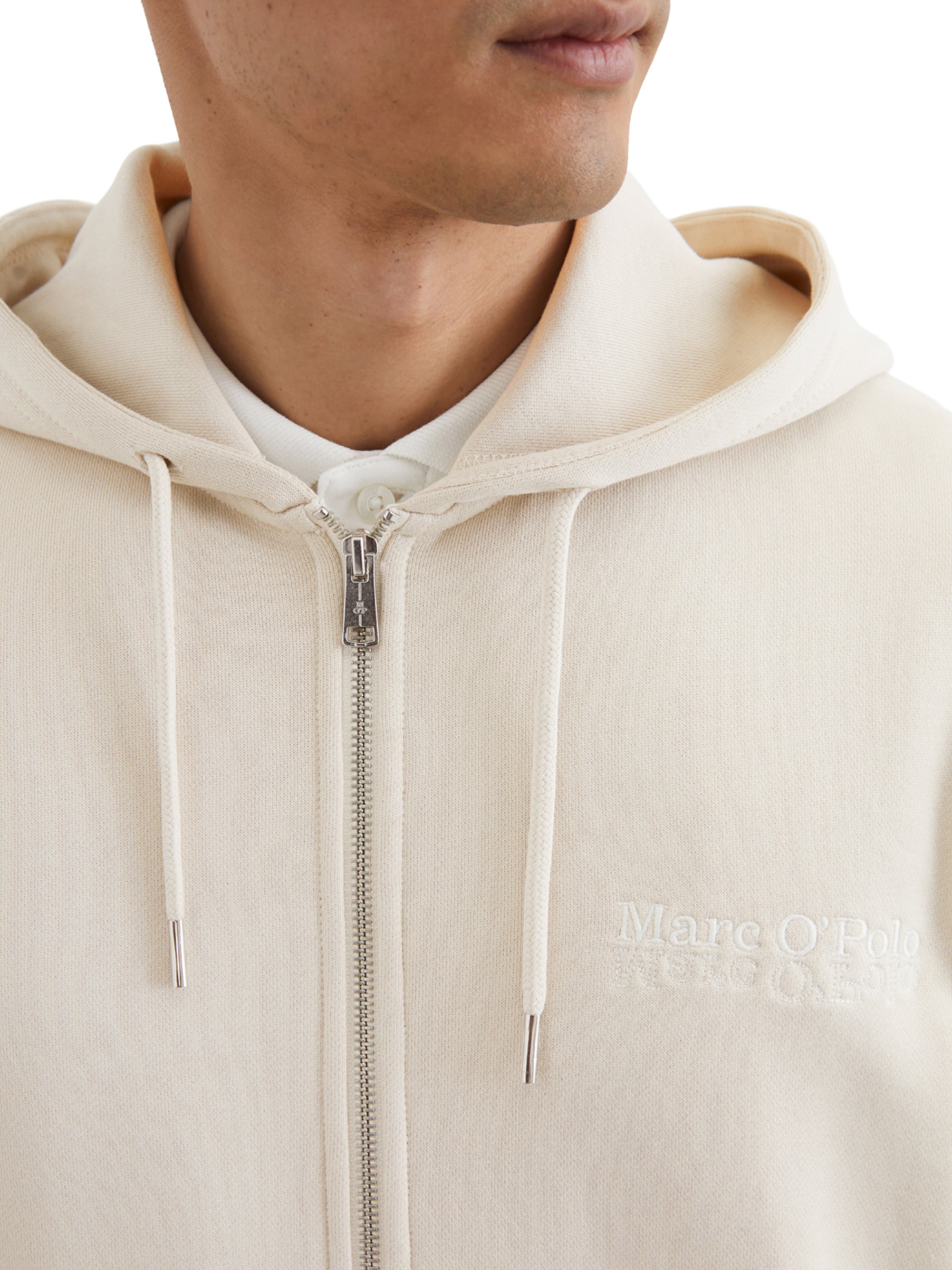 Marc O'Polo Кофта на молнии в Коричневый