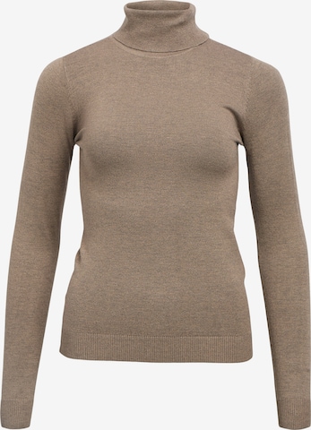 OBJECT Sweater 'OBJTHESS' in Brown: front