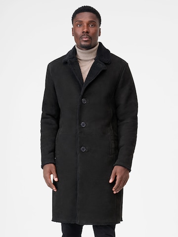 RICANO Mantel 'Leandro ' in Schwarz: Vorderseite