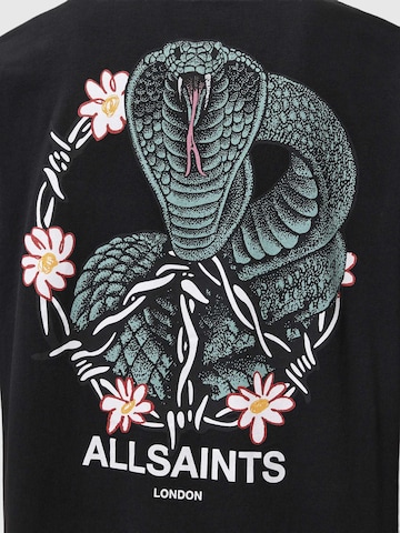 AllSaints - Camiseta 'SNAKEBITE' en negro