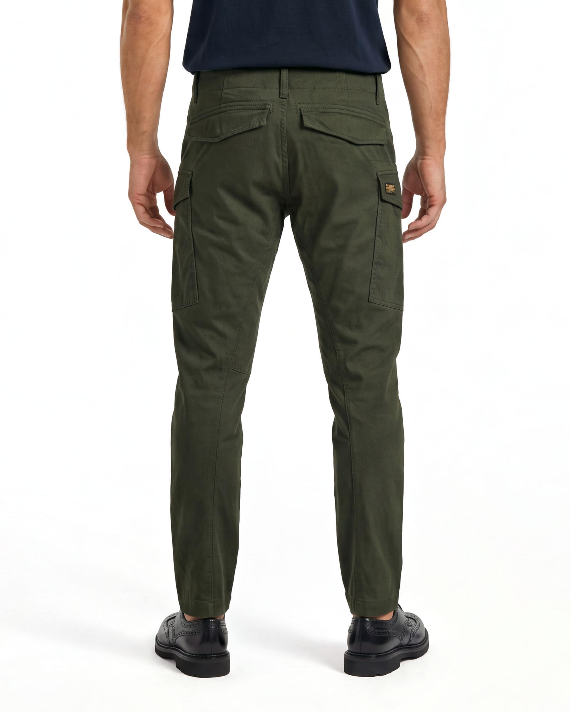 G-STAR Tapered O 5 pockets-Army pant ' ' in Grün: Vorderseite