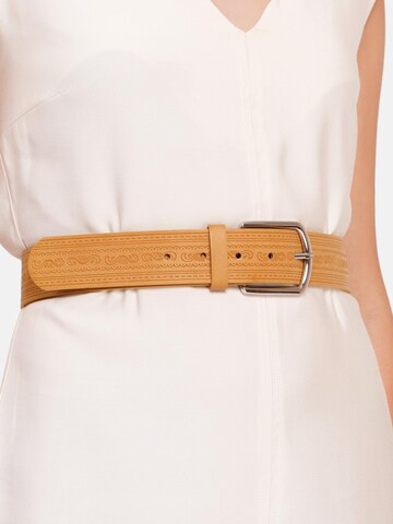 Ceinture 'Viara' AVANT-GARDE PARIS en jaune