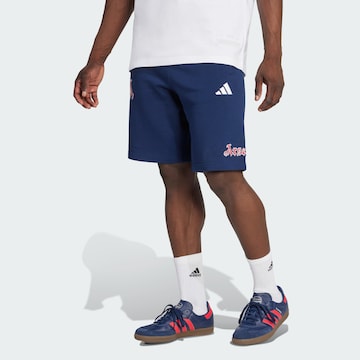 Regular Pantalon 'Arsenal US' ADIDAS ORIGINALS en bleu : devant