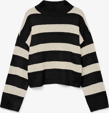 Pull-over 'VMInez' VERO MODA en noir : devant