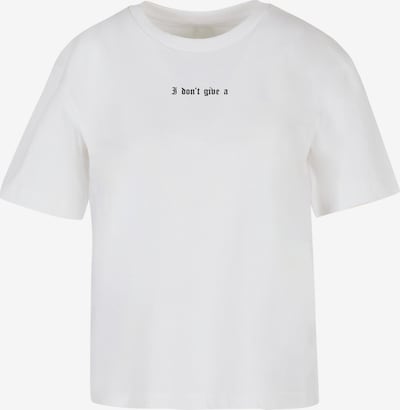 Mister Tee Paita 'I Don't Give A F' koossa XXXL värissä harmaa / musta / valkoinen, Tuotenäkymä