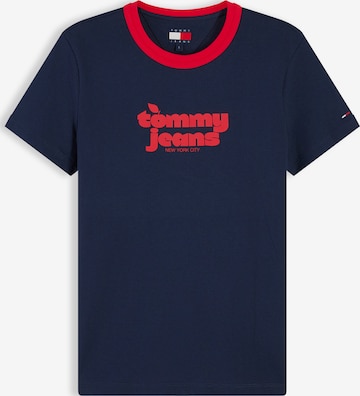 Maglietta di Tommy Jeans in blu: frontale