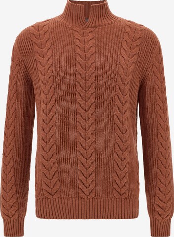 Boggi Milano Sweater in Red: front