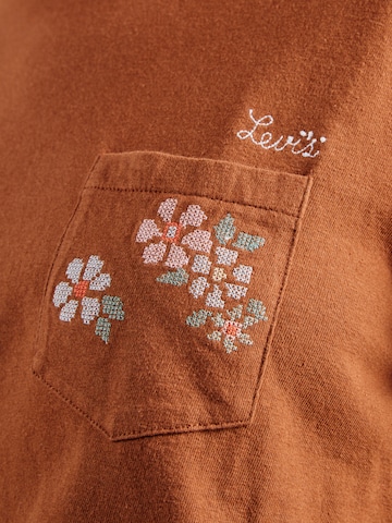 Tricou 'MARGOT' de la LEVI'S ® pe maro