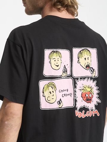 T-Shirt 'CHOMP CHOMP' Volcom en noir