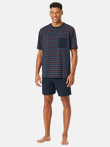 Pyjama court ' Comfort Essentials ' SCHIESSER en bleu