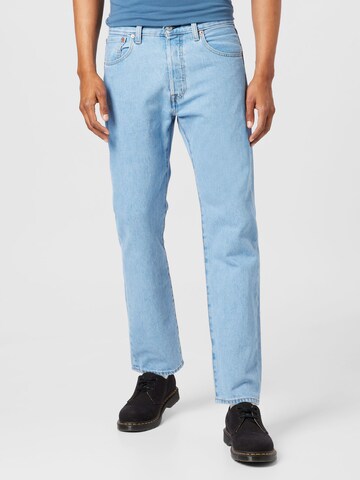 LEVI'S ® Regular Jeans '501 '93 Straight' in Blauw: voorkant